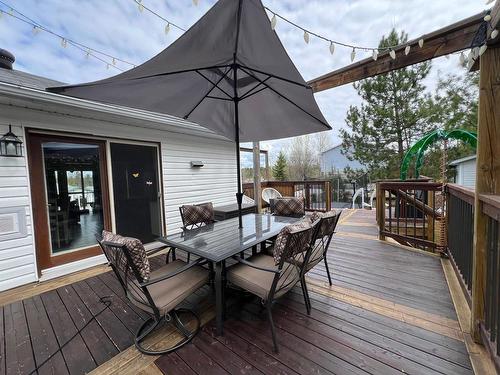 Terrasse - 213 Rue Du Vieux-Moulin, Témiscaming, QC - Outdoor With Deck Patio Veranda With Exterior