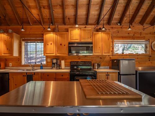 3433 Red Lake Drive, Kamloops, BC - Indoor Photo Showing Kitchen With Double Sink