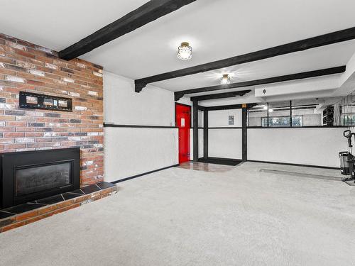 445 Dufferin Terrace, Kamloops, BC - Indoor With Fireplace