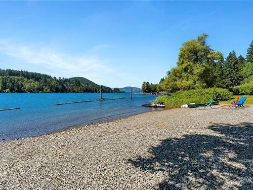8580 North Shore Rd, Lake Cowichan, BC - Outdoor With Body Of Water With View