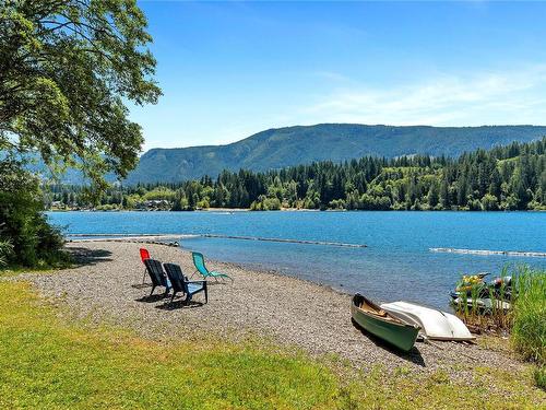 8580 North Shore Rd, Lake Cowichan, BC - Outdoor With Body Of Water With View