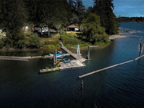 8580 North Shore Rd, Lake Cowichan, BC - Outdoor With Body Of Water With View