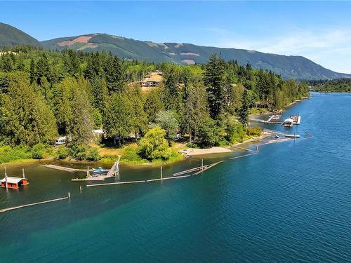 8580 North Shore Rd, Lake Cowichan, BC - Outdoor With Body Of Water With View