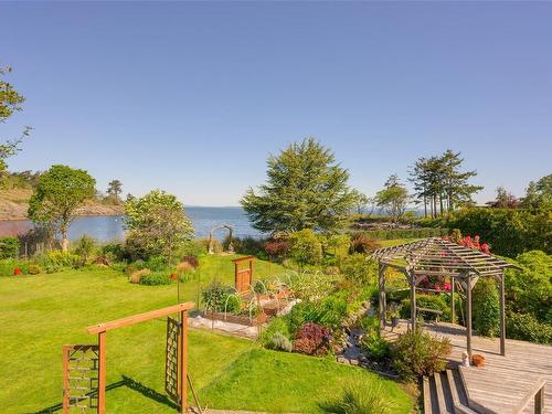 4050 Lockehaven Dr East, Saanich, BC - Outdoor With Body Of Water