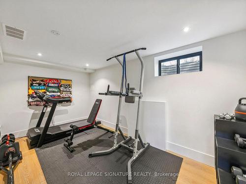 2054 Obeck Cres, Mississauga, ON - Indoor Photo Showing Gym Room