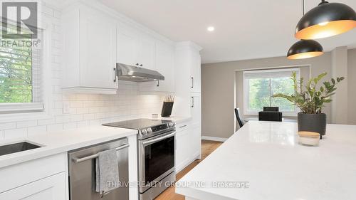 277 Ferndale Ave, London, ON - Indoor Photo Showing Kitchen With Stainless Steel Kitchen With Upgraded Kitchen