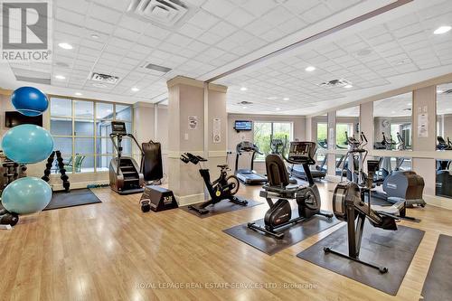 303 - 710 Humberwood Boulevard W, Toronto, ON - Indoor Photo Showing Gym Room
