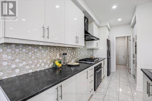 17 Dalbeattie Drive, Brampton, ON - Indoor Photo Showing Kitchen With Upgraded Kitchen