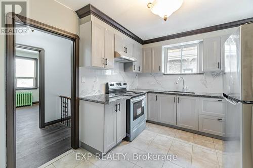 Upper - 70 Spencer Avenue, Toronto, ON - Indoor Photo Showing Kitchen With Upgraded Kitchen
