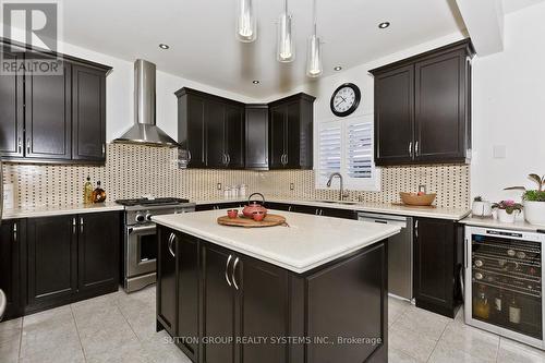 242 Gatestone Drive, Hamilton, ON - Indoor Photo Showing Kitchen With Upgraded Kitchen
