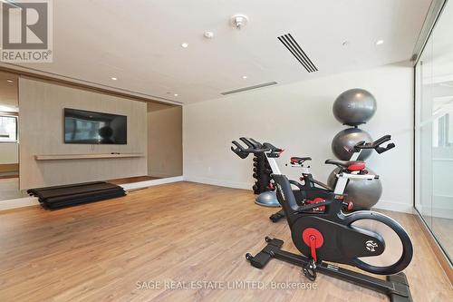 519 - 50 Power Street, Toronto, ON - Indoor Photo Showing Gym Room