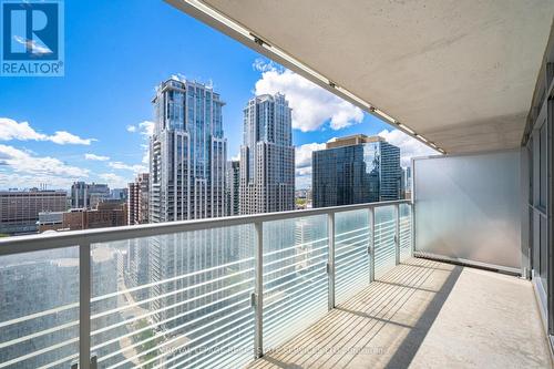 2714 - 386 Yonge Street, Toronto, ON - Outdoor With Balcony With Exterior