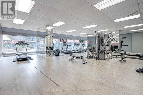 504 - 2550 Lawrence Avenue E, Toronto, ON - Indoor Photo Showing Gym Room