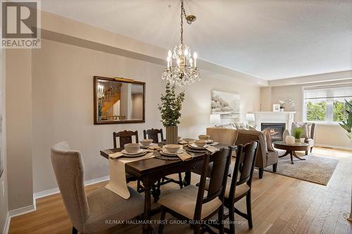 20 Gidley Lane, Ajax, ON - Indoor Photo Showing Dining Room With Fireplace