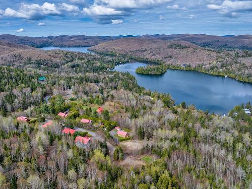 Aerial photo - 2030 Imp. Des Pignons-Rouges, Sainte-Agathe-Des-Monts, QC - Outdoor With Body Of Water With View