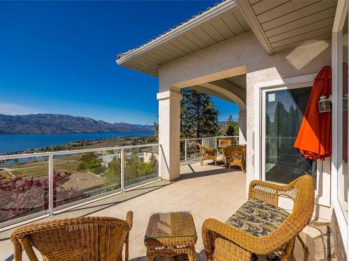 1305 Menu Road, West Kelowna, BC - Outdoor With Body Of Water With Deck Patio Veranda With Exterior