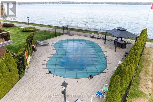 609 - 55 Water Street E, Brockville, ON - Outdoor With Body Of Water With In Ground Pool