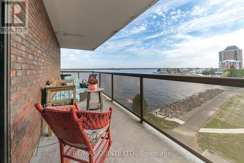 609 - 55 Water Street E, Brockville, ON - Outdoor With Body Of Water With Balcony With View With Exterior