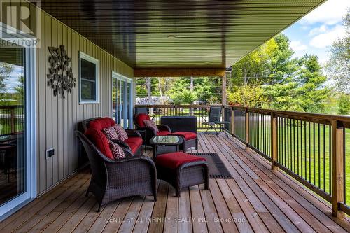 240 Burnt River Drive, Kawartha Lakes, ON - Outdoor With Deck Patio Veranda With Exterior