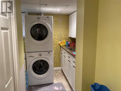 181 Janette Unit# Lower, Windsor, ON - Indoor Photo Showing Laundry Room