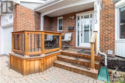 1613 Bottriell Way, Ottawa, ON - Outdoor With Deck Patio Veranda With Exterior