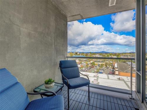 1001-160 Wilson St, Victoria, BC - Outdoor With Balcony