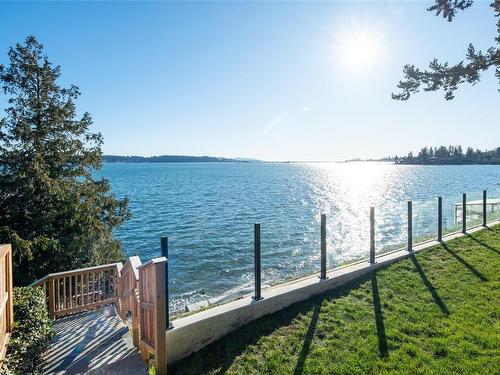 8213 Lochside Dr, Central Saanich, BC - Outdoor With Body Of Water With View