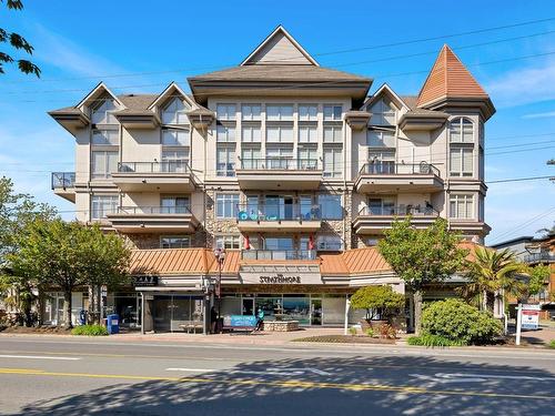 208-866 Goldstream Ave, Langford, BC - Outdoor With Balcony With Facade