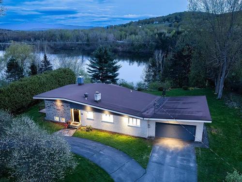 Photo aÃ©rienne - 130 Rue Larouche, Cowansville, QC - Outdoor With Body Of Water With View