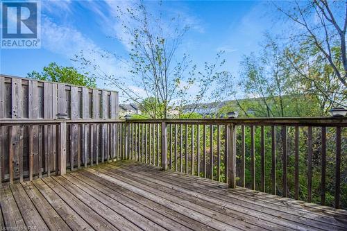 285 Old Huron Road Unit# 10, Kitchener, ON - Outdoor With Deck Patio Veranda