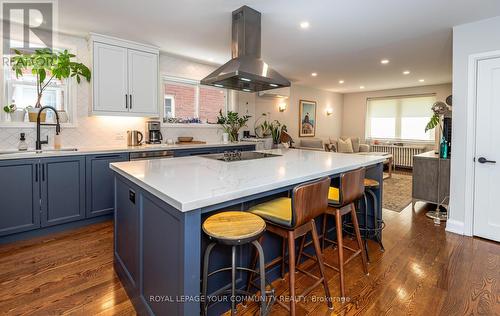 #Main -22 Strathgowan Ave, Toronto, ON - Indoor Photo Showing Kitchen With Upgraded Kitchen