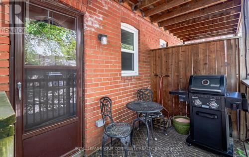 #Main -22 Strathgowan Ave, Toronto, ON -  With Deck Patio Veranda With Exterior
