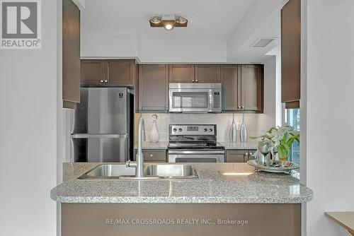 2710 - 19 Grand Trunk Crescent, Toronto, ON - Indoor Photo Showing Kitchen With Double Sink