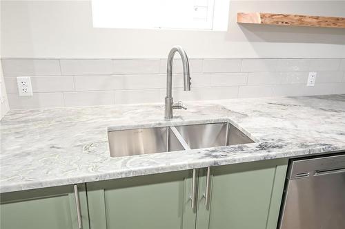 43 Mahony Avenue|Unit #2, Hamilton, ON - Indoor Photo Showing Kitchen With Double Sink