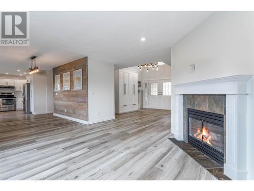 1085 Caledonia Way, West Kelowna, BC - Indoor Photo Showing Living Room With Fireplace