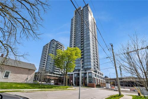15 Wellington Street S|Unit #605, Kitchener, ON - Outdoor With Facade