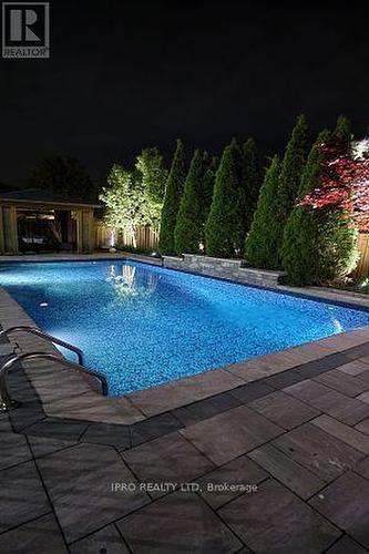 36 Cachet Court, Brampton, ON - Outdoor With In Ground Pool With Backyard