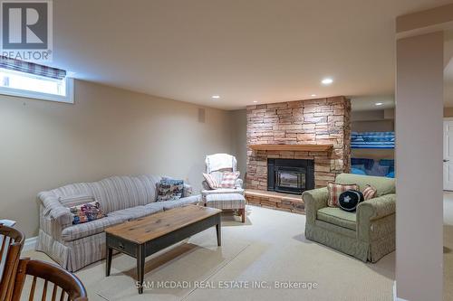 5114 Forest Hill Drive, Mississauga, ON - Indoor With Fireplace