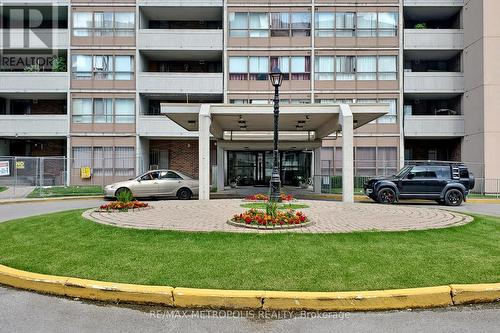 902 - 3380 Eglinton Avenue E, Toronto, ON - Outdoor With Balcony With Facade