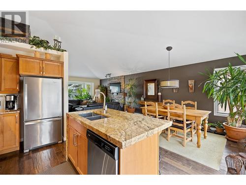 1619 Wilmot Court, Kelowna, BC - Indoor Photo Showing Kitchen With Double Sink