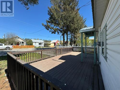 76 Halliford Avenue, Princeton, BC - Outdoor With Deck Patio Veranda With Exterior