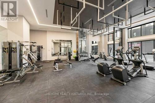 208 - 1 Belsize Drive, Toronto, ON - Indoor Photo Showing Gym Room