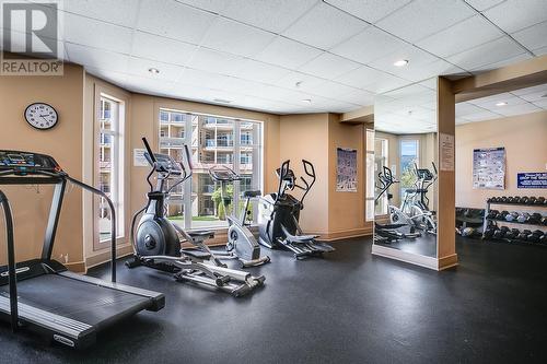 1128 Sunset Drive Unit# 1603, Kelowna, BC - Indoor Photo Showing Gym Room