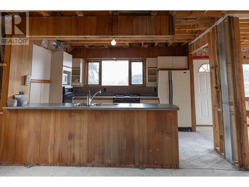 2037 First Avenue, Terrace, BC - Indoor Photo Showing Kitchen With Double Sink