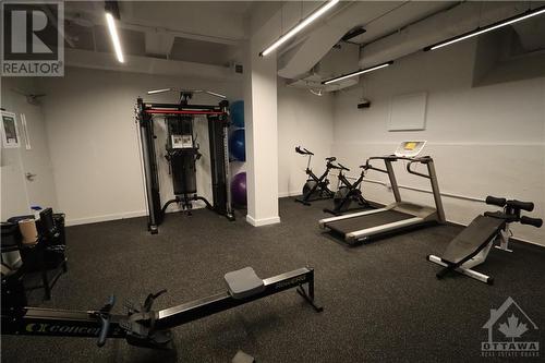 135 Barrette Street Unit#607, Ottawa, ON - Indoor Photo Showing Gym Room