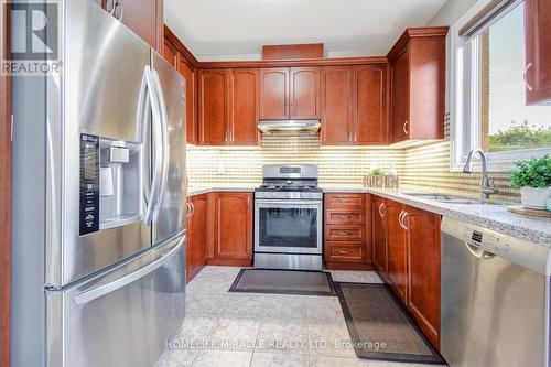 17 Needle Tree Drive, Brampton, ON - Indoor Photo Showing Kitchen With Stainless Steel Kitchen With Double Sink
