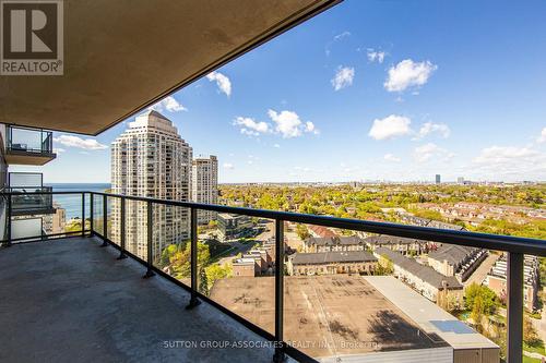 1804 - 2240 Lakeshore Boulevard W, Toronto, ON - Outdoor With Balcony With View With Exterior