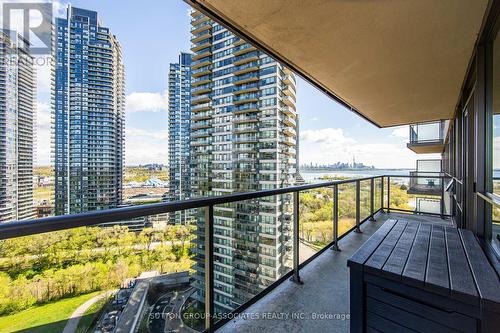 1804 - 2240 Lakeshore Boulevard W, Toronto, ON - Outdoor With Balcony