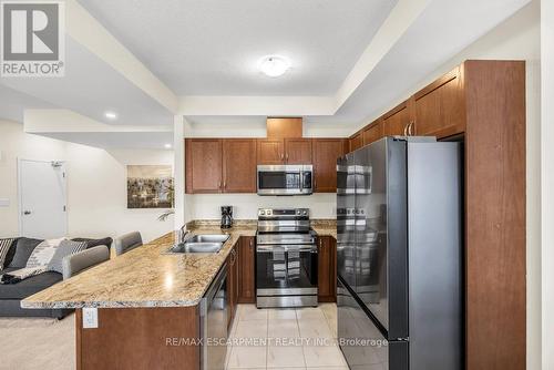 69 - 383 Dundas Street E, Hamilton, ON - Indoor Photo Showing Kitchen With Double Sink
