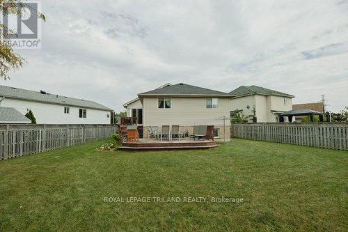 54 Ponsford Place, St. Thomas, ON - Outdoor With Deck Patio Veranda With Backyard With Exterior